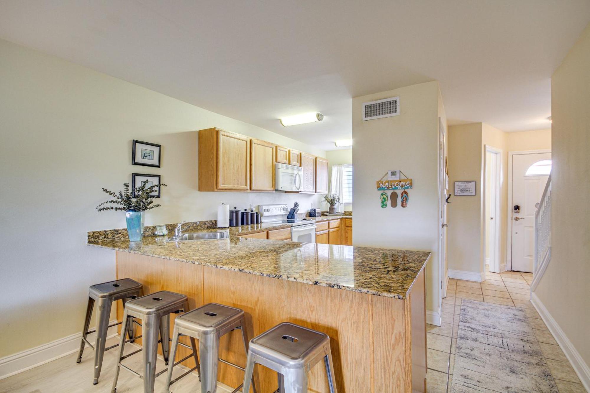 Airy Biloxi Condo With Patio Walk To Beach! Ngoại thất bức ảnh
